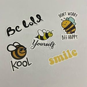 Bee Sticker Set